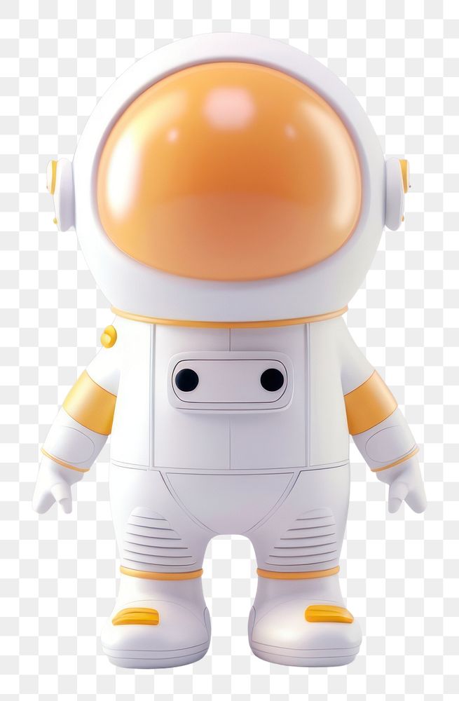 PNG Astronaut robot cute toy.