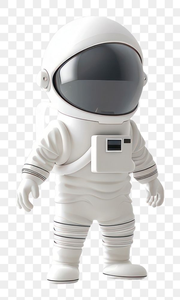 PNG Astronaut helmet white toy