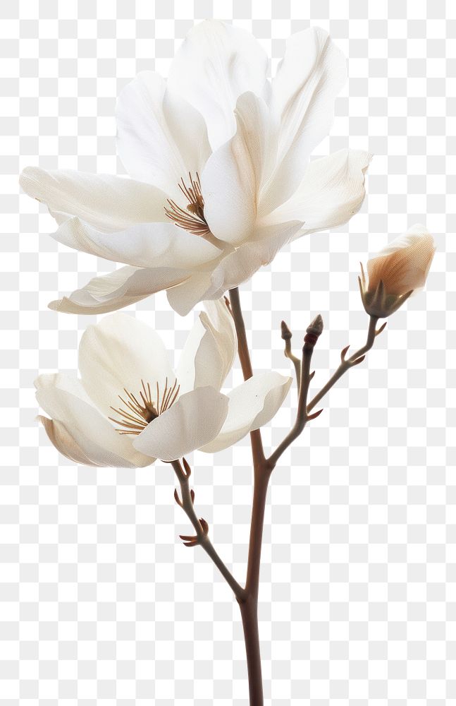 PNG White flowers blossom petal plant.