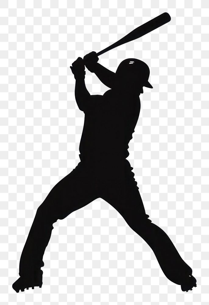 PNG Baseball icon silhouette clip art softball people person.
