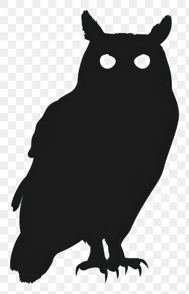 PNG Owl icon silhouette clip art kangaroo stencil wallaby.