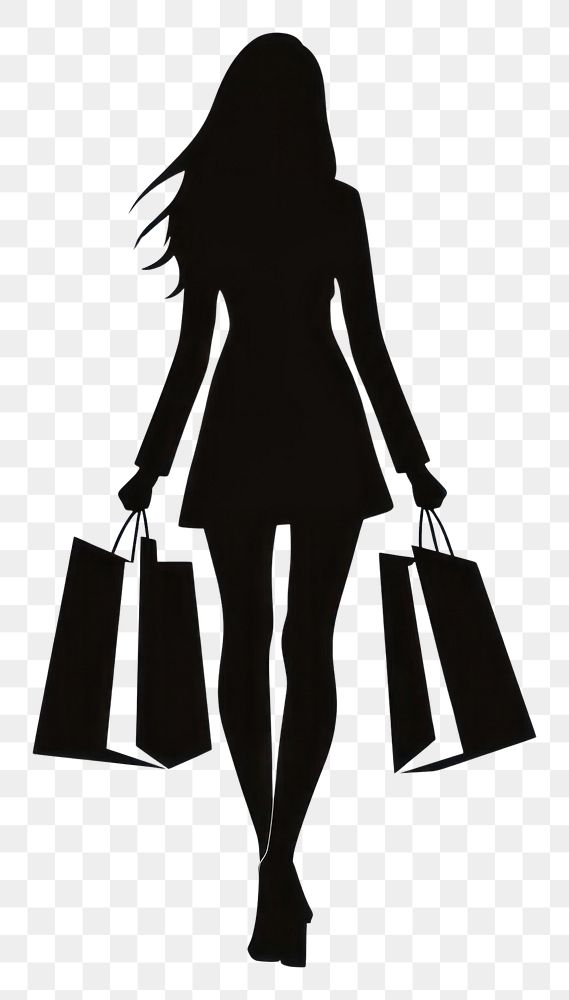 PNG Shopping icon silhouette clip art shopping clothing apparel.