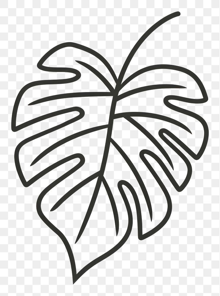 PNG Monstera illustrated dynamite weaponry.