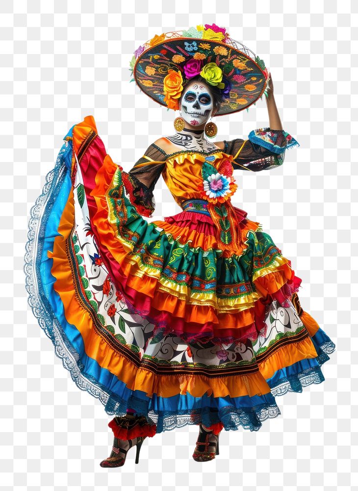 PNG A Latina Mexican woman recreation performer clothing