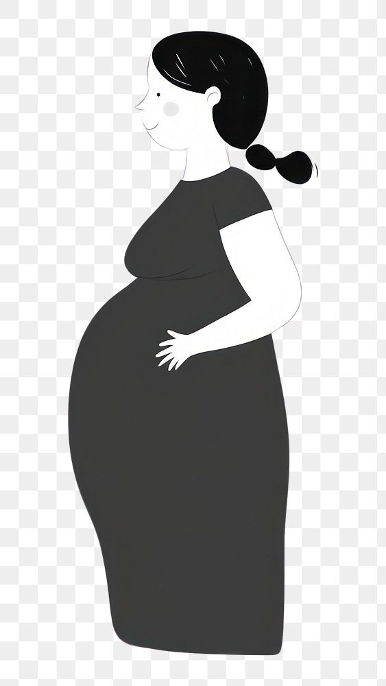 Pregnant clothing stencil apparel.