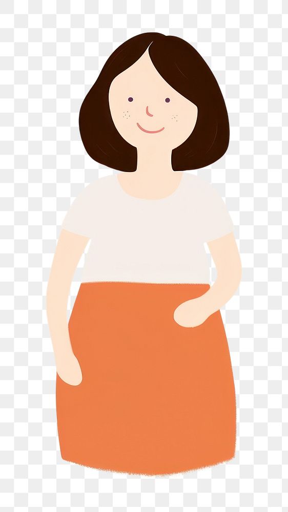 Woman pregnant miniskirt clothing apparel.