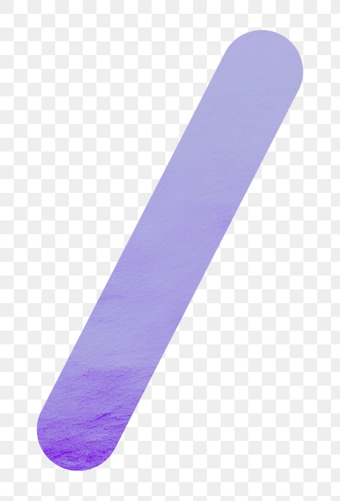 PNG purple slash sign, transparent background