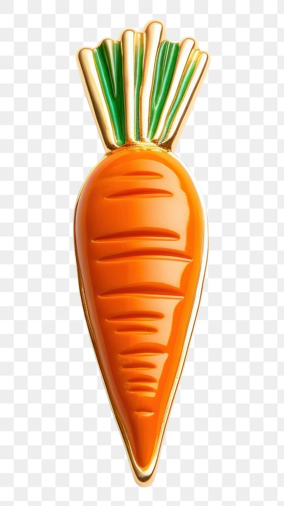 PNG Brooch of carrot accessories vegetable accessory.