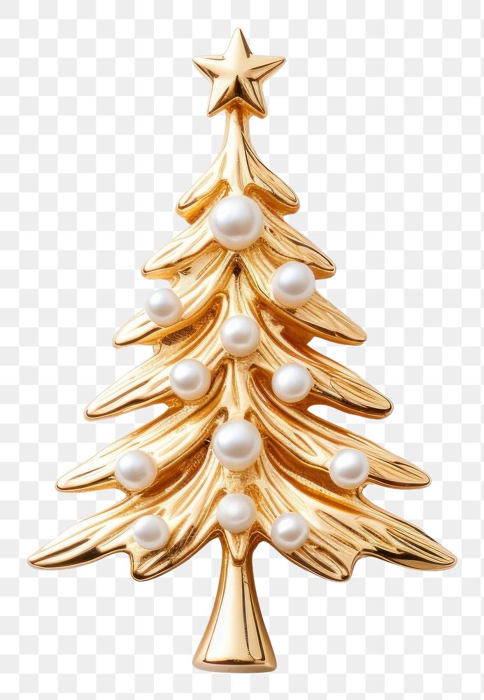 PNG Brooch of christmas tree accessories chandelier accessory.