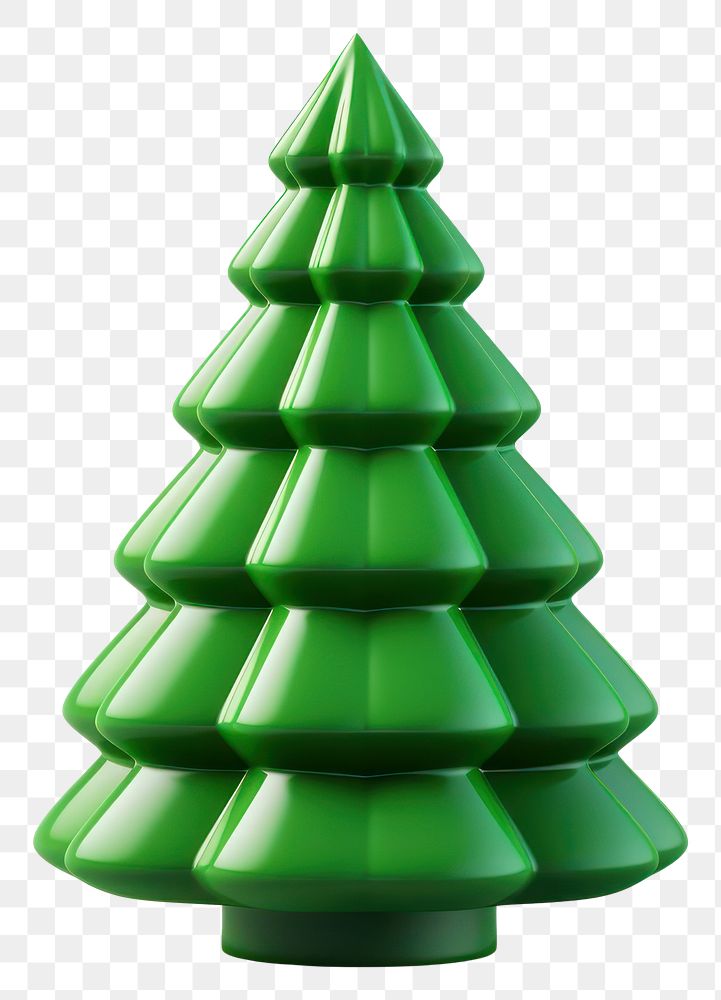 PNG Christmas tree figure green white background celebration. 