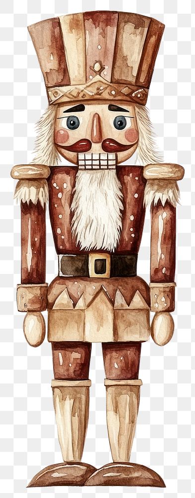 PNG Nutcracker illustration christmas traditional.