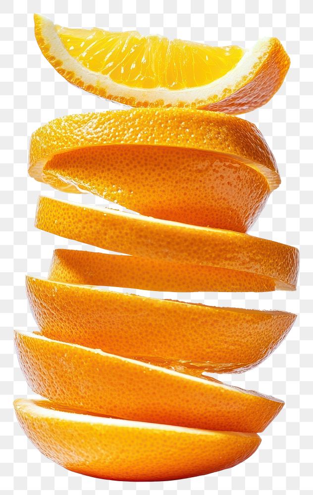 PNG Sliced Oranges orange fruit slices.