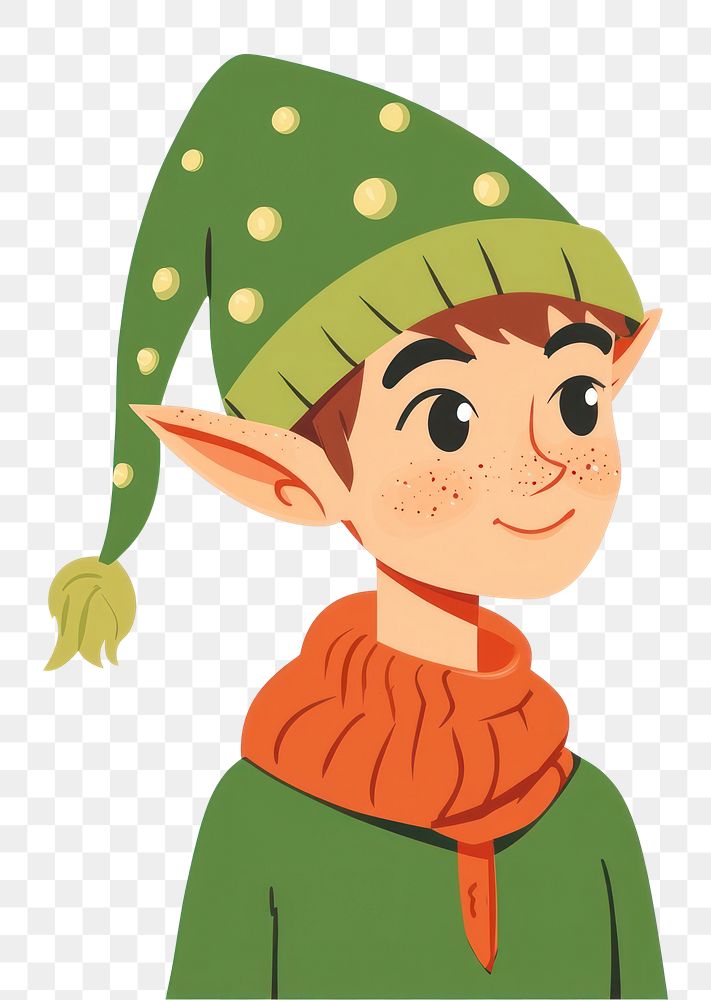 PNG Elves elf illustration cartoon.