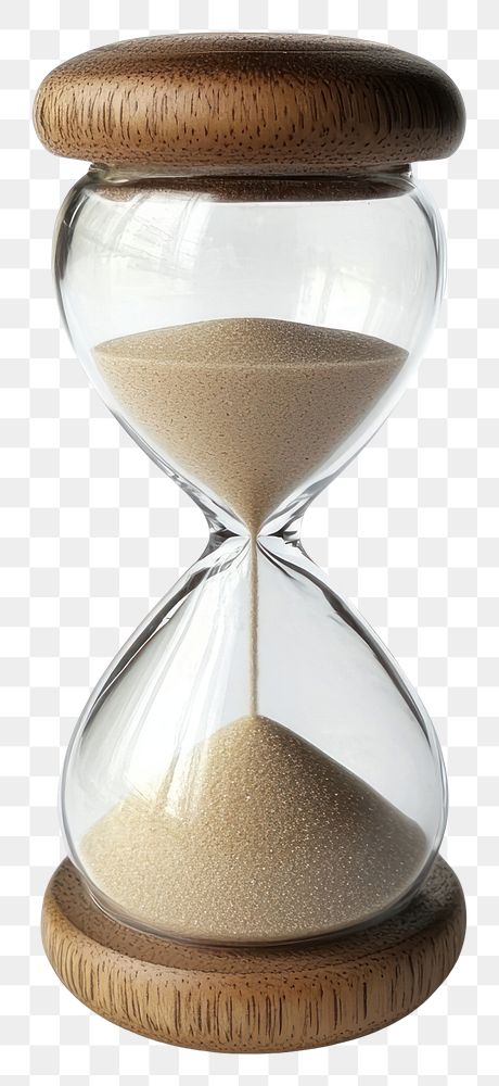 PNG Photo of Hourglass hourglass measurement ornamental.