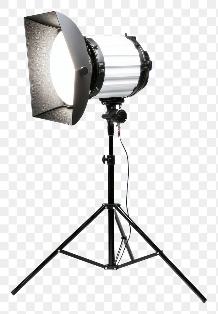 PNG Studio light lighting tripod photo. 