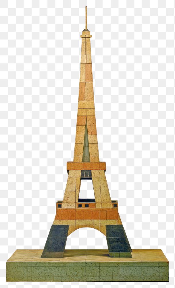 PNG Eiffel towerl architectural architecture illustration.