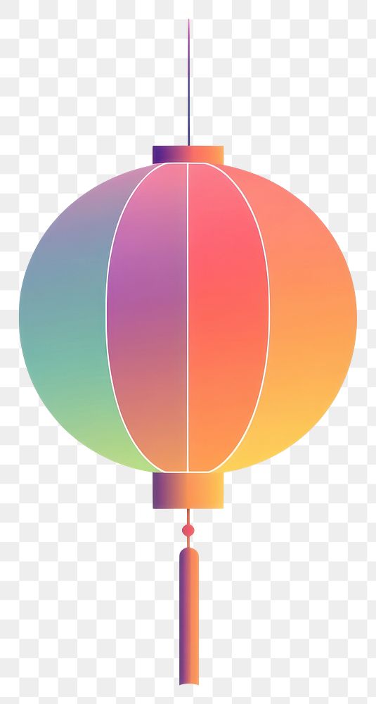 PNG Chinese lantern illustration gradient chinese.