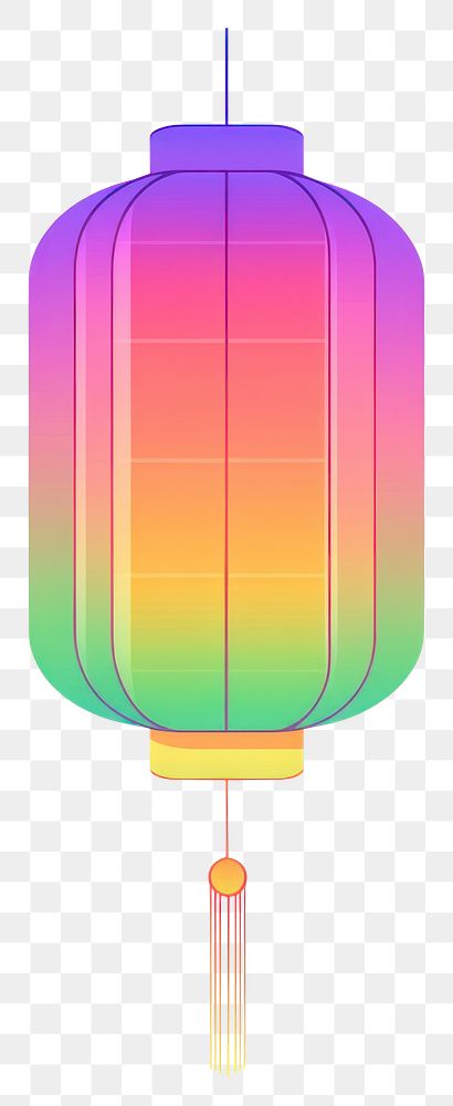 PNG Square Chinese lantern illustration gradient traditional.