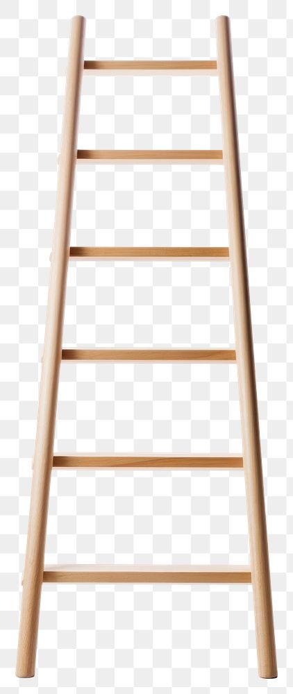 PNG Wooden ladder furniture minimalist interior.