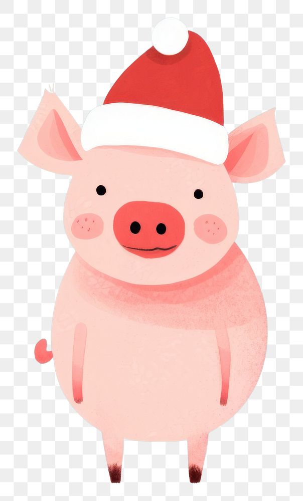 PNG Pig christmas animal mammal. 