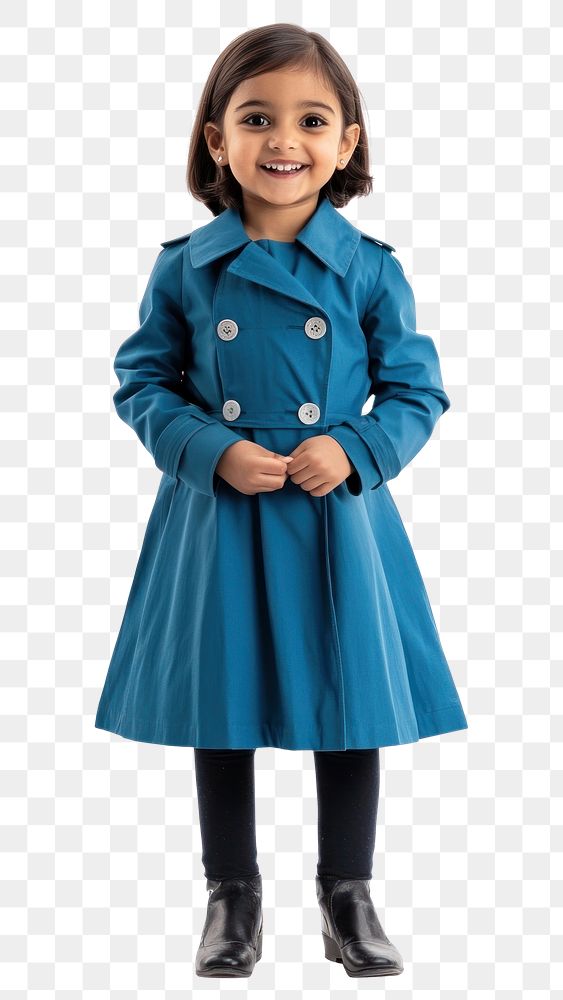 PNG Full body of young girl fashion shoot child coat children's.