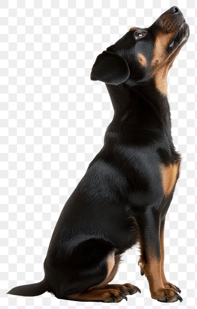 PNG Rottweiler dog animal pet.