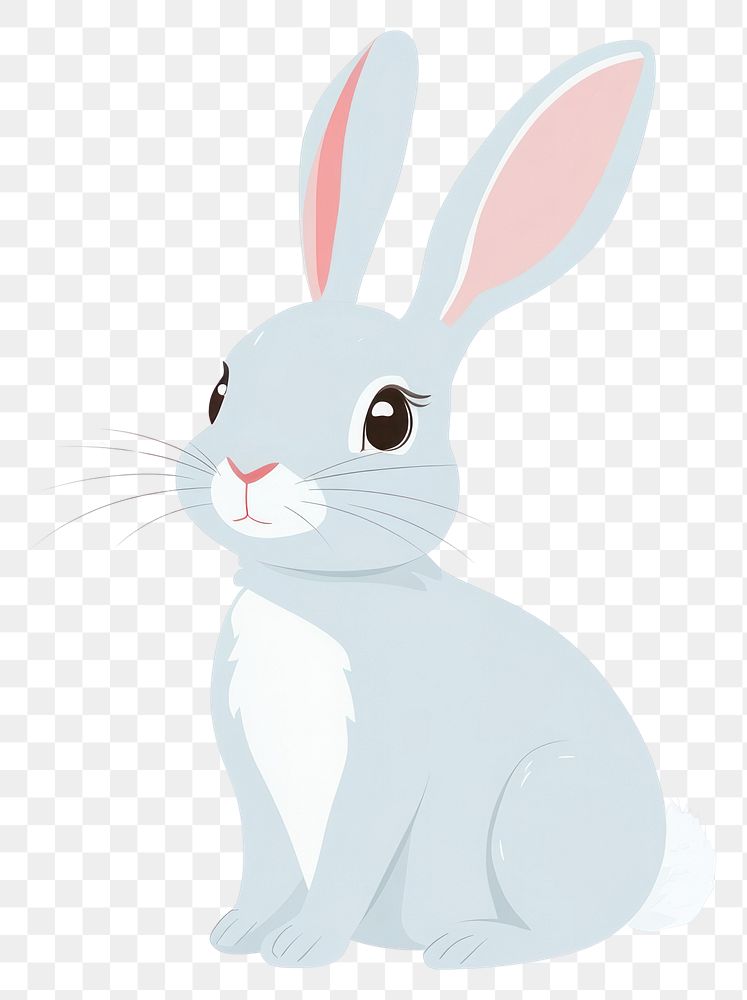 PNG Rabbit illustration animal bunny.