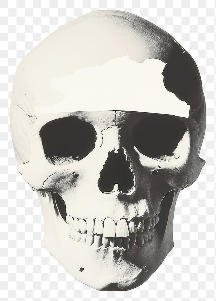 PNG Skull photography illustration anatomical.