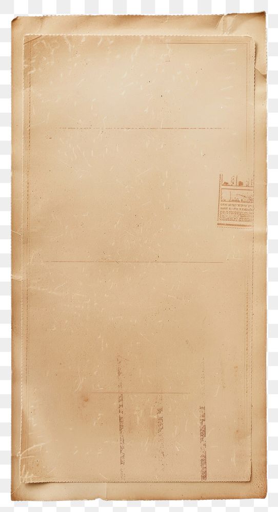 PNG Ephemera paper background blank text.