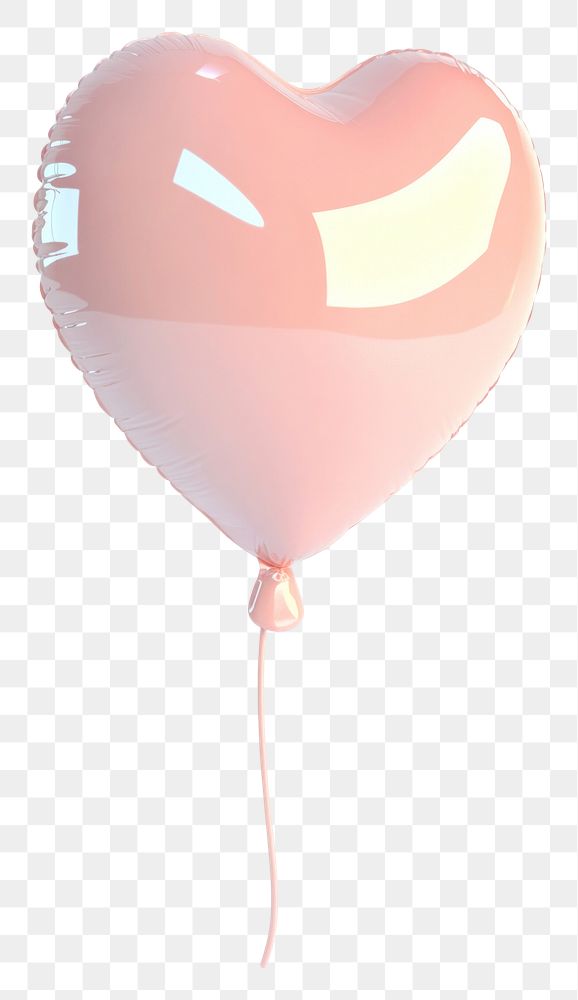 PNG Pastel pink heart balloon illustration transportation heart-shaped.