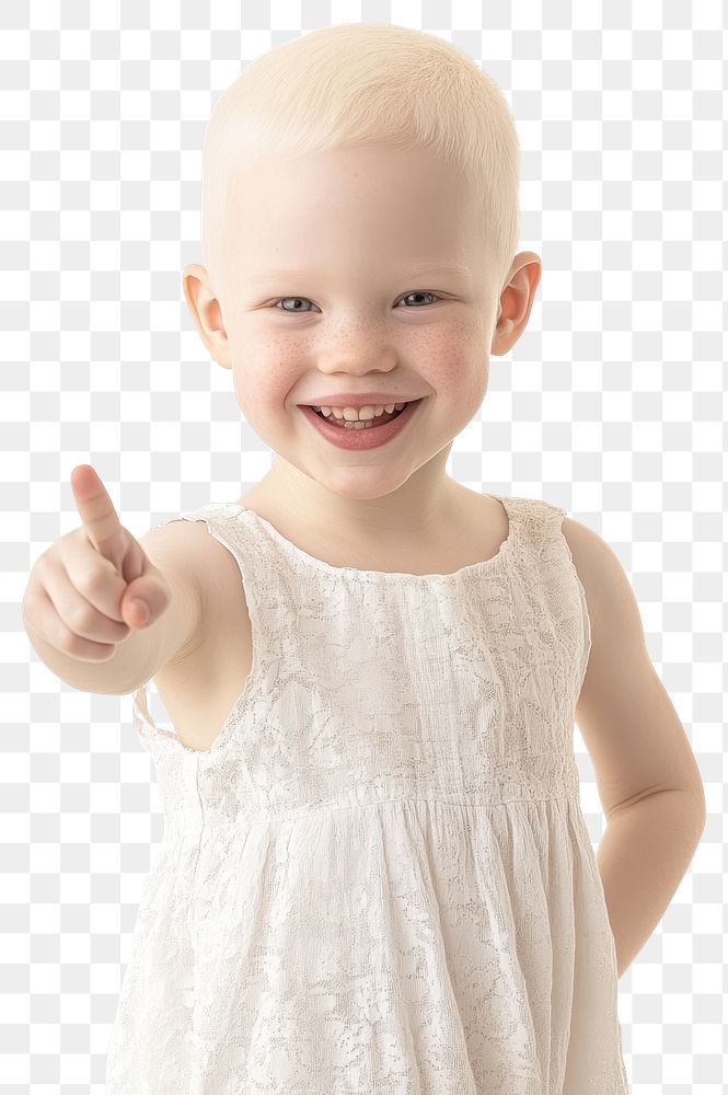 PNG Pointing sign gesture portrait smiling finger.