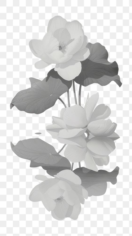 PNG Sad wallpaper flowers white art.