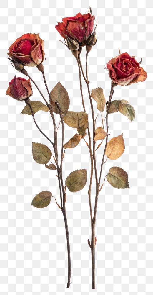 PNG Shrub Roses flowers roses dried.