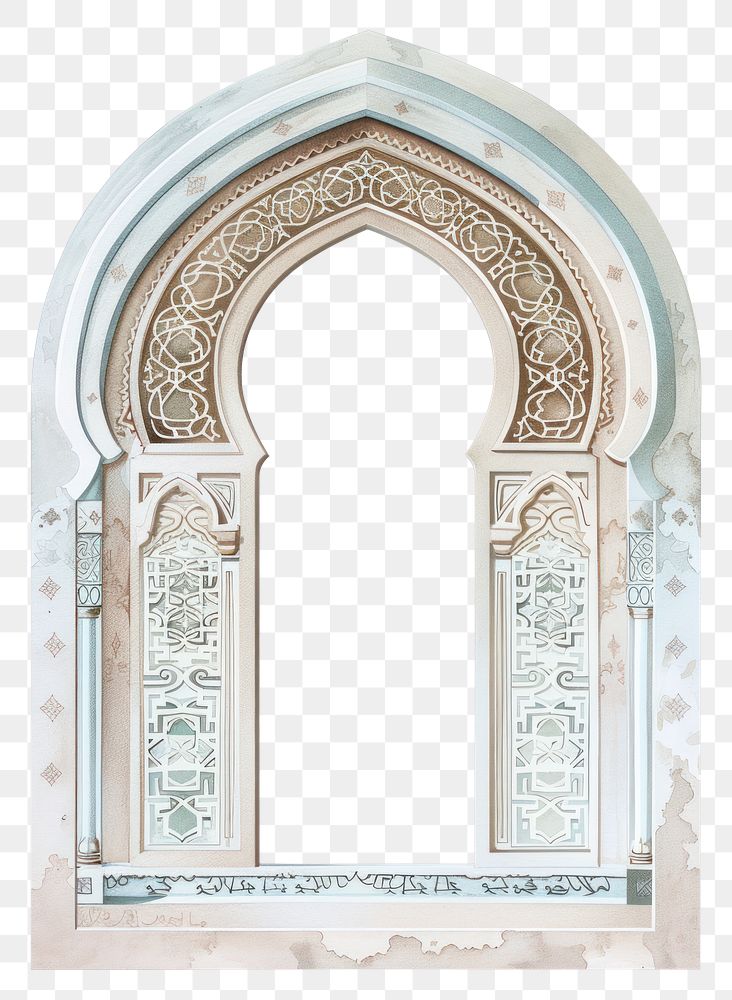 PNG Minimal arched door architecture gothic arch.