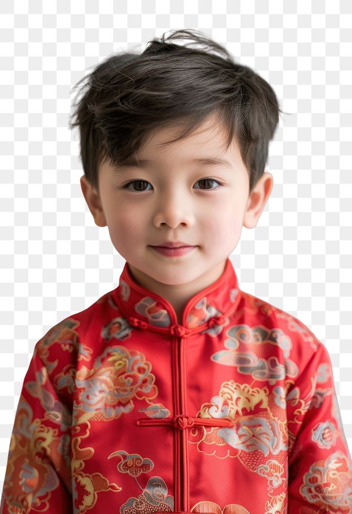 PNG Chinese New Year Festival child photography portrait.