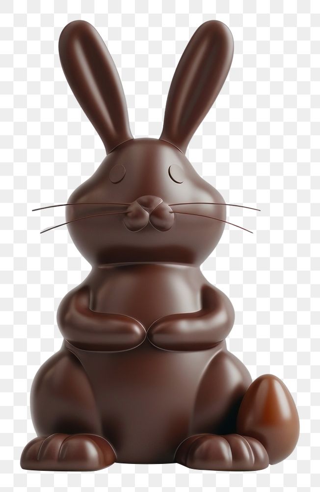 PNG Chocolate bunny rabbit easter | Free PNG - rawpixel