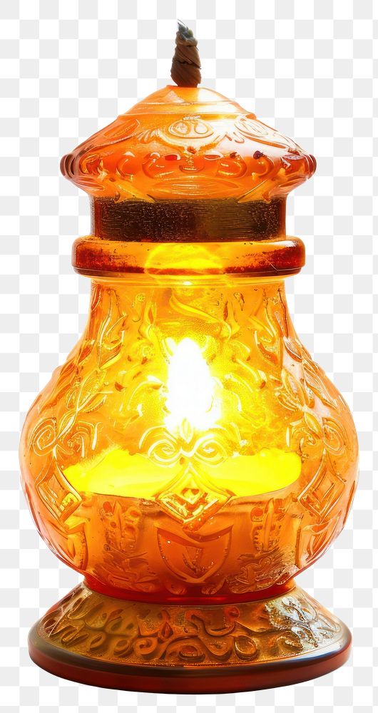 PNG Ramadan candle lantern decorative lampshade.