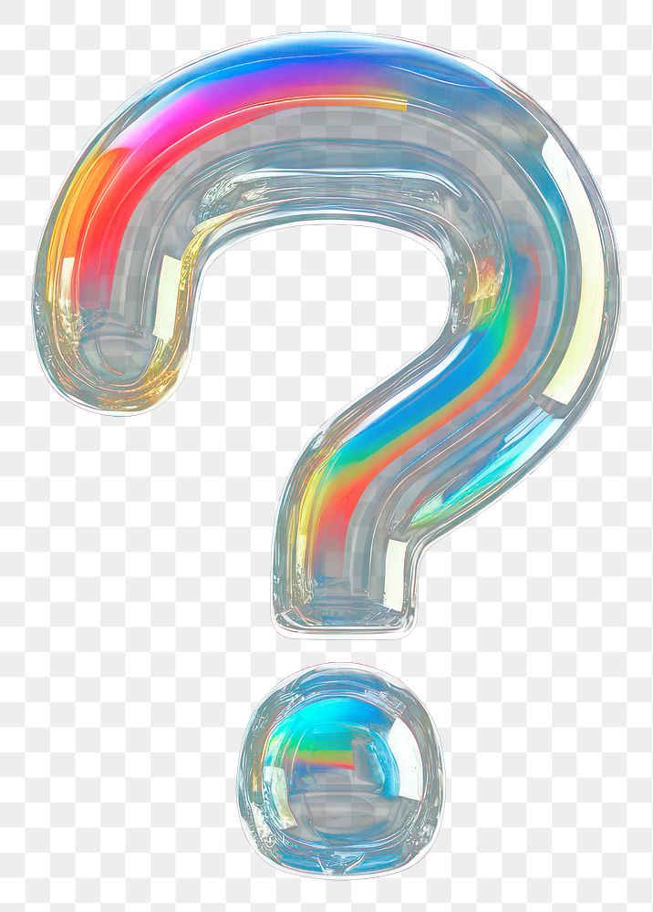 PNG Question mark icon background symbol colors.