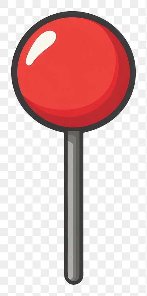 PNG Red push pin illustration lollipop sweets.