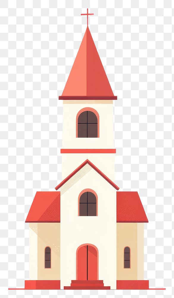 PNG Church architecture illustration building.