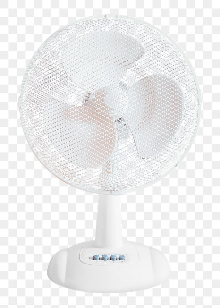Electric fan png sticker, object image on transparent background