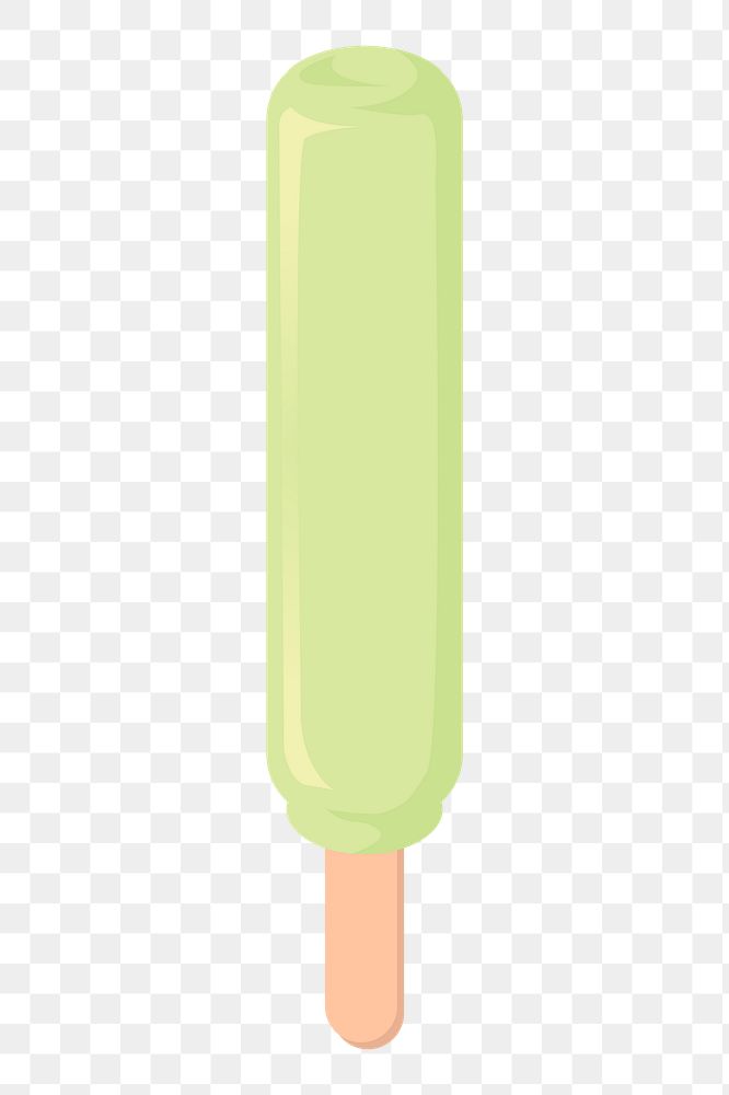 Popsicle ice-cream png sticker, dessert illustration, transparent background. Free public domain CC0 image