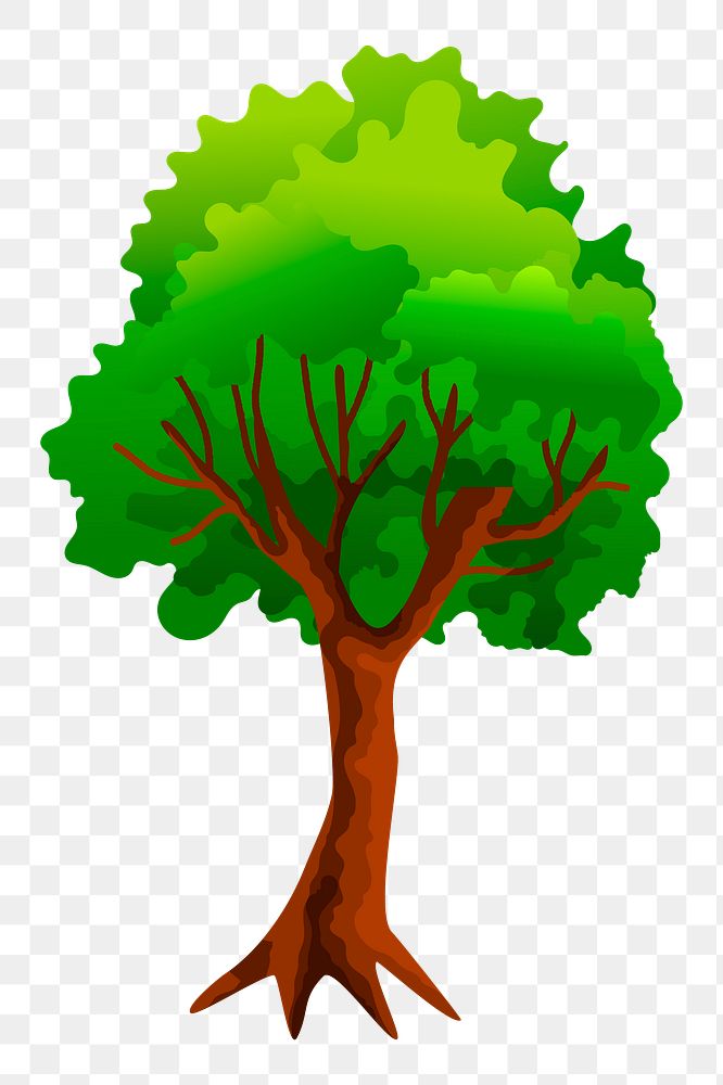 Tree png sticker, transparent background. Free public domain CC0 image.