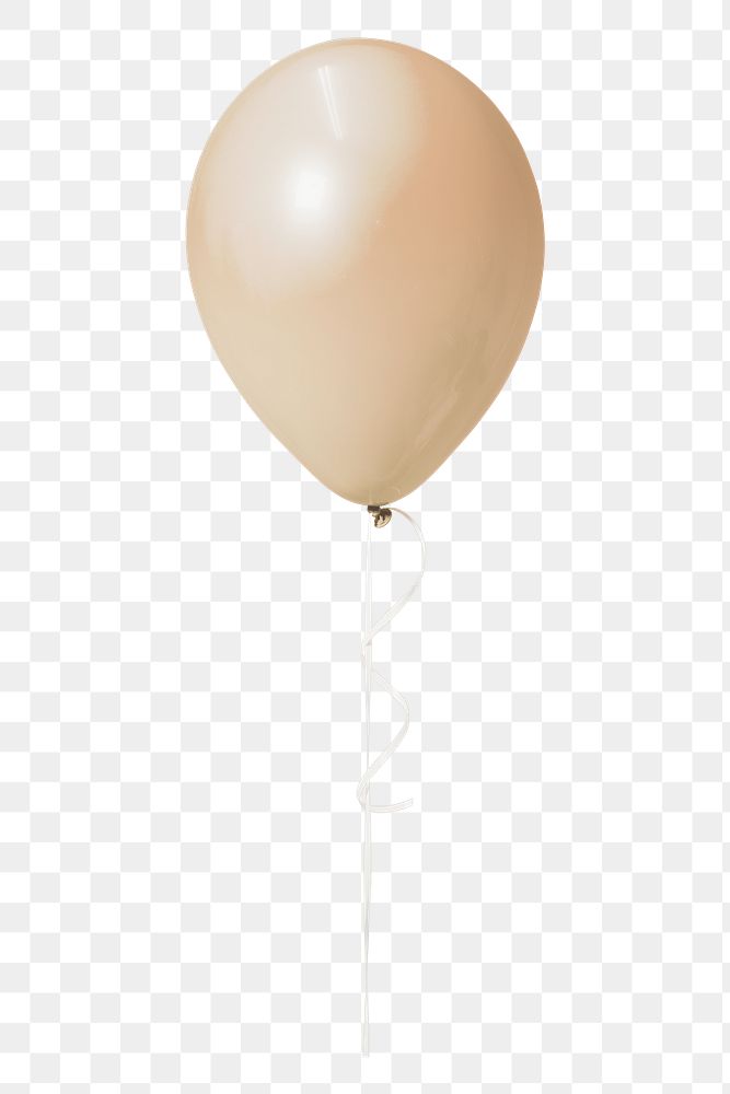 Party balloon png sticker, transparent background