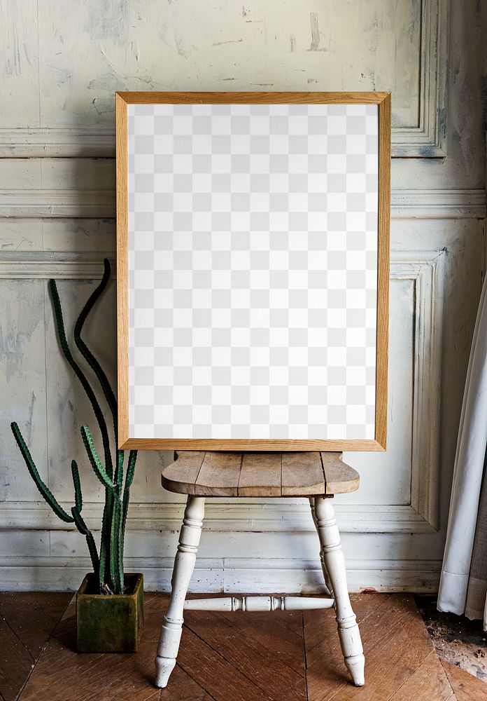 Photo frame mockup png transparent