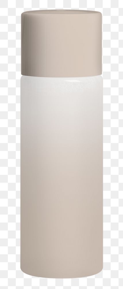 Skincare bottle png sticker, transparent background