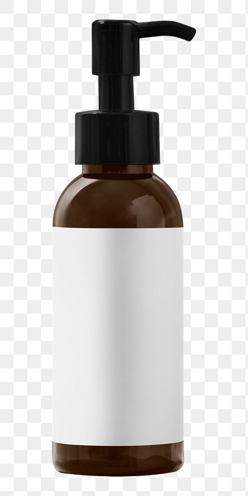 Pump bottle png sticker, transparent background