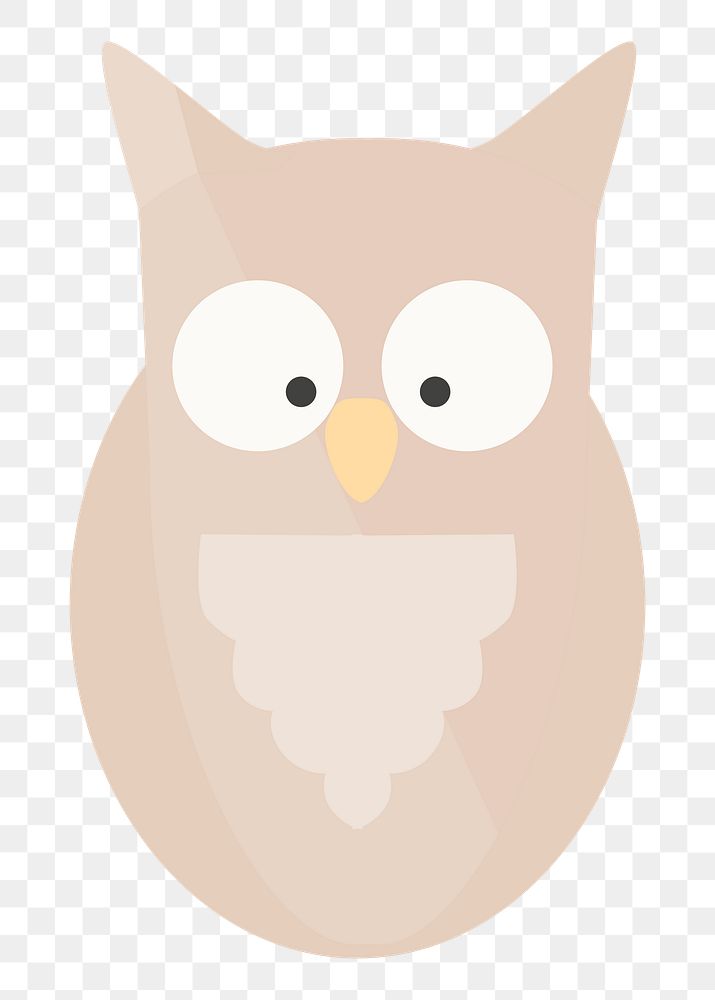 Owl png illustration, transparent background. Free public domain CC0 image.
