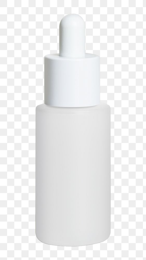 PNG dropper bottle mockup sticker, product packaging, transparent background