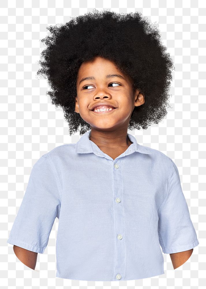 Little kid png sticker, wearing shirt, transparent background